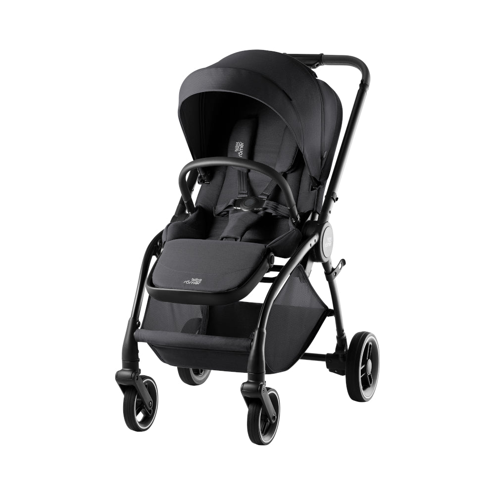 Britax Rio Travel System Stroller Carbon Black