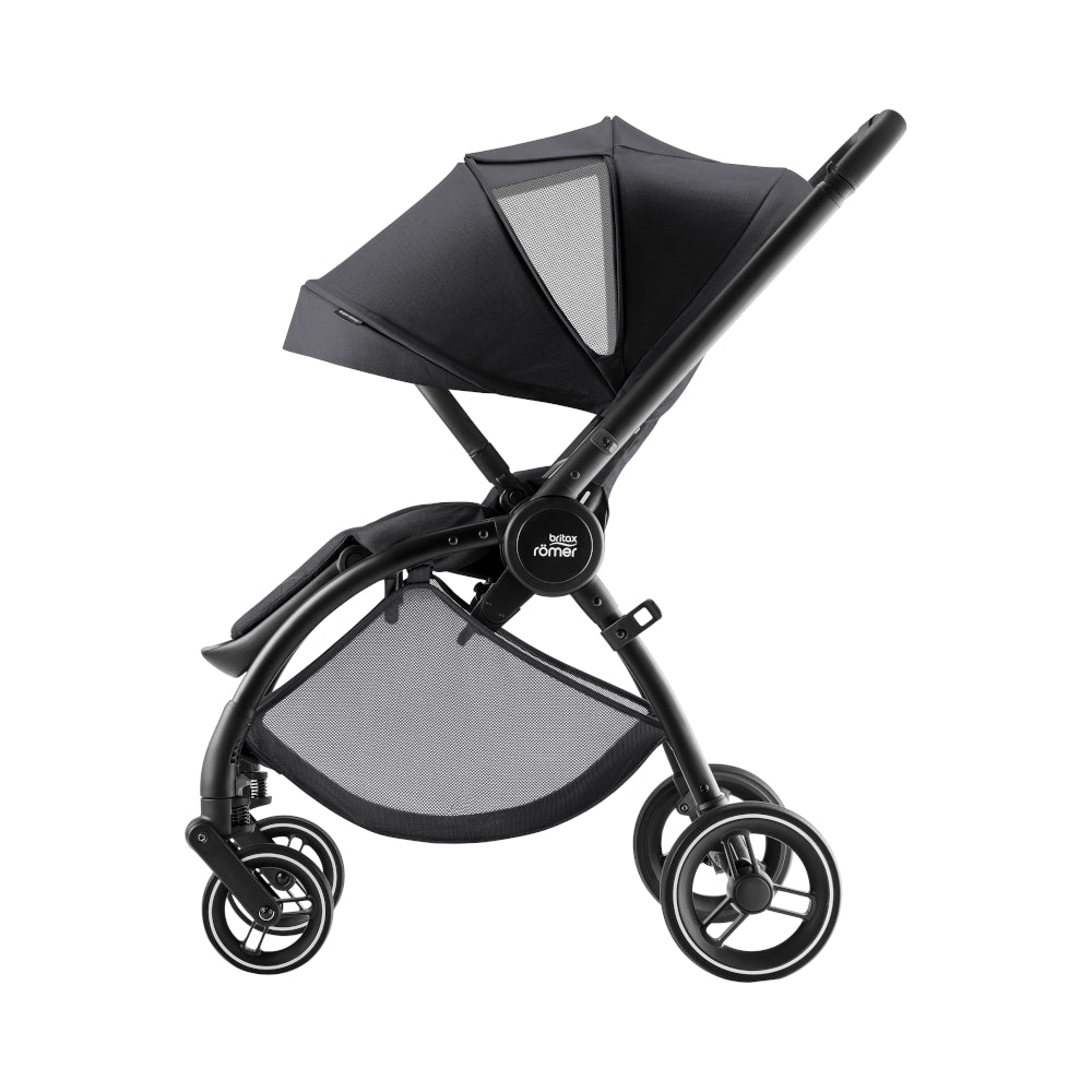 Britax Rio Travel System Stroller Carbon Black