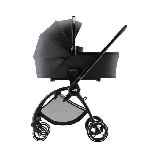 Britax Rio Travel System Stroller Pram Carrycot Carbon Black