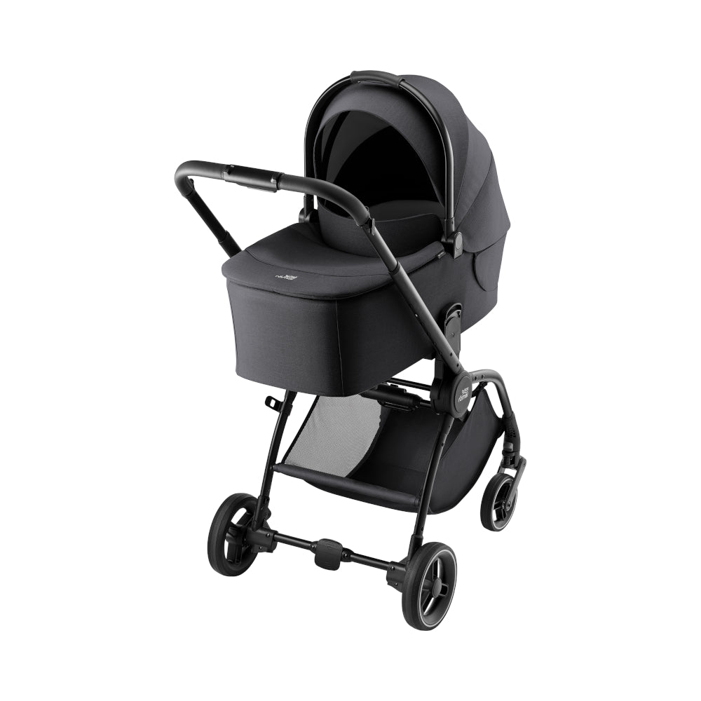 Britax Rio Travel System Stroller Pram Carrycot Carbon Black