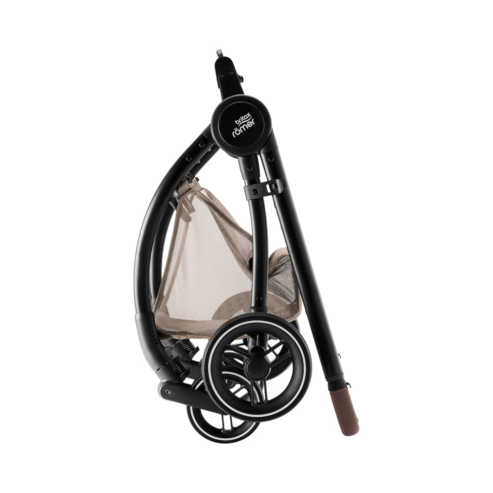 Britax Rio Travel System Stroller Folded without seat