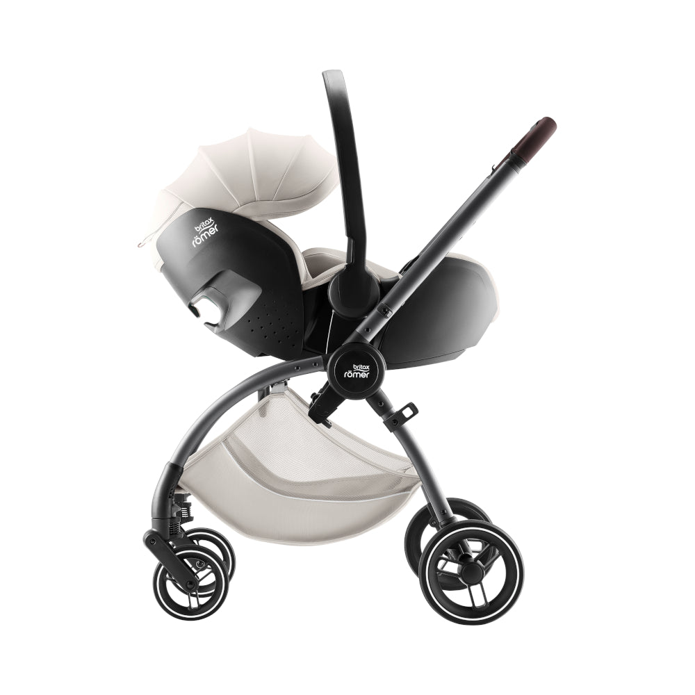 Britax Rio Travel System Baby-Safe Pro Car Seat Taupe