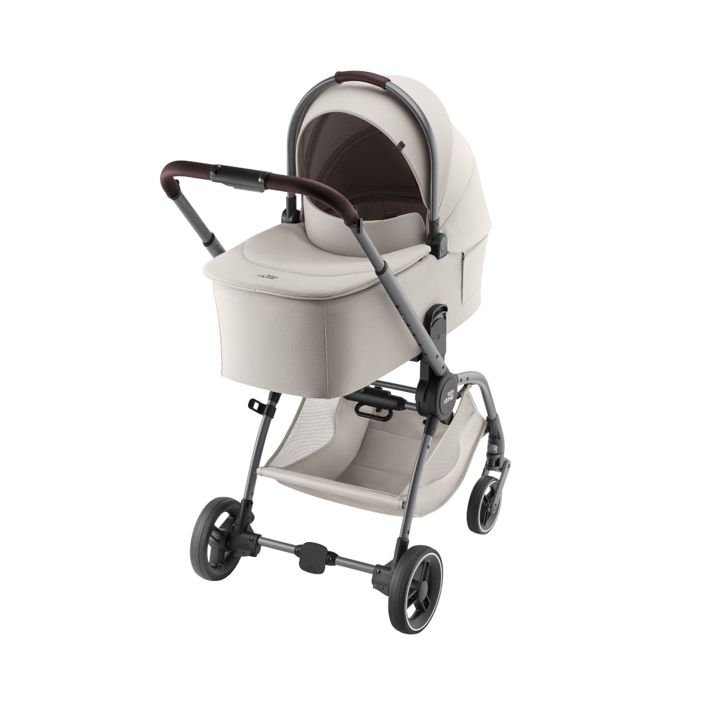 Britax Rio Travel System Stroller Pram Carrycot Taupe