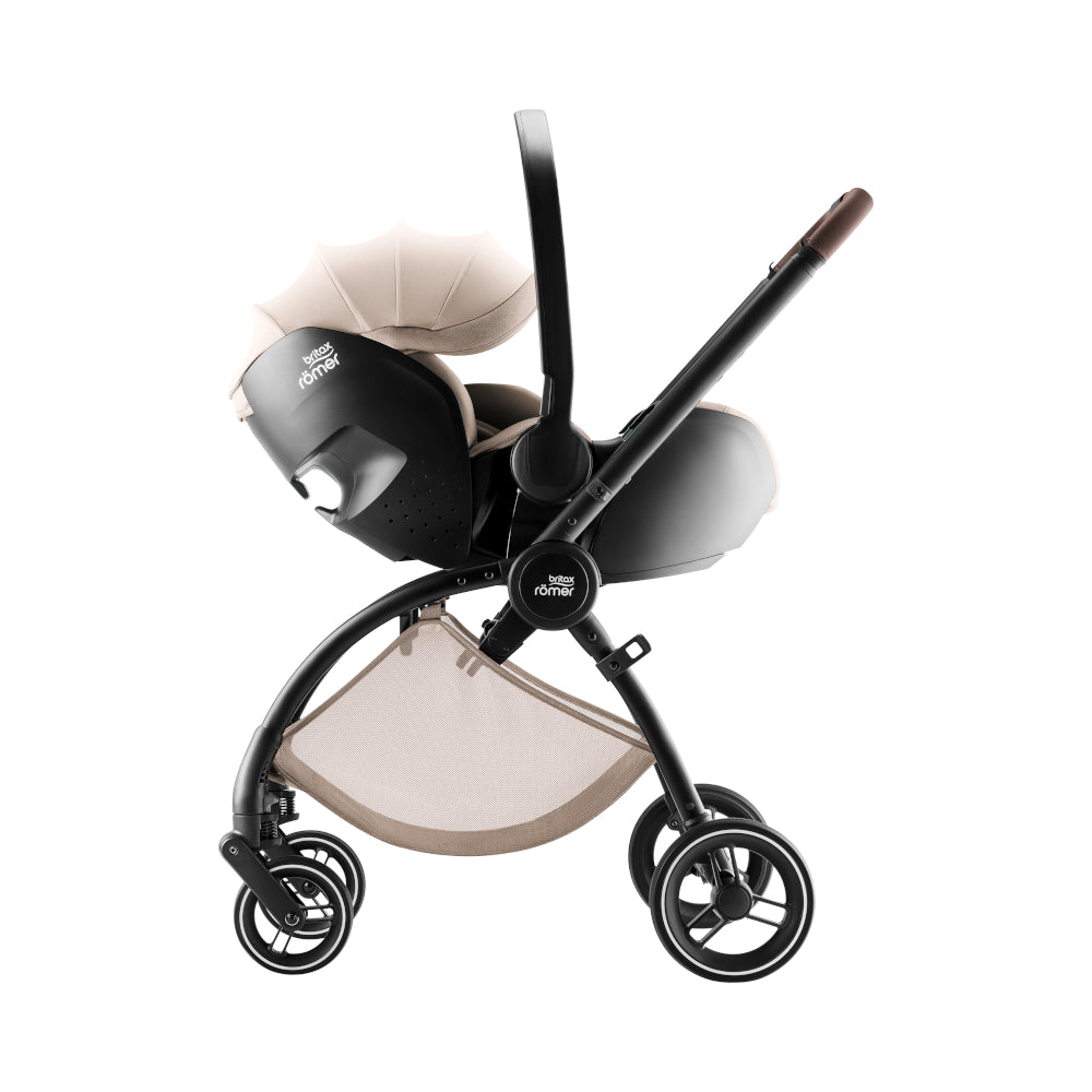 Britax Rio Travel System Stroller Baby-Safe Pro Car Seat Teak