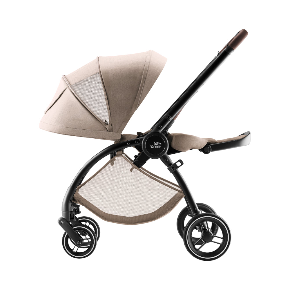 Britax Rio Travel System Stroller Teak