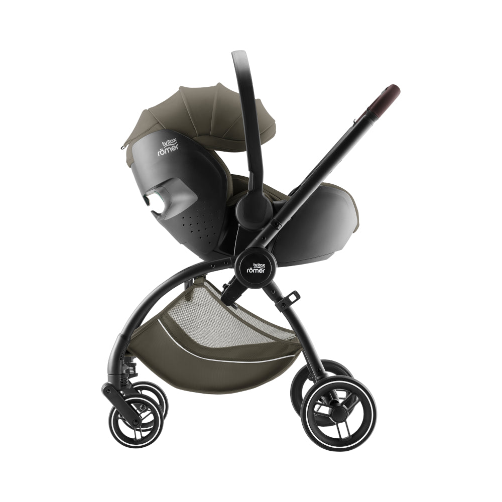 Britax Rio Travel System Baby-Safe Pro Car Seat Urban Olive