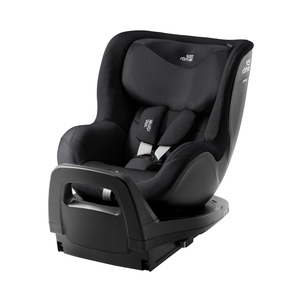Britax-Römer Dualfix Pro M swivel rear facing ISOfix car seat in Carbon Black