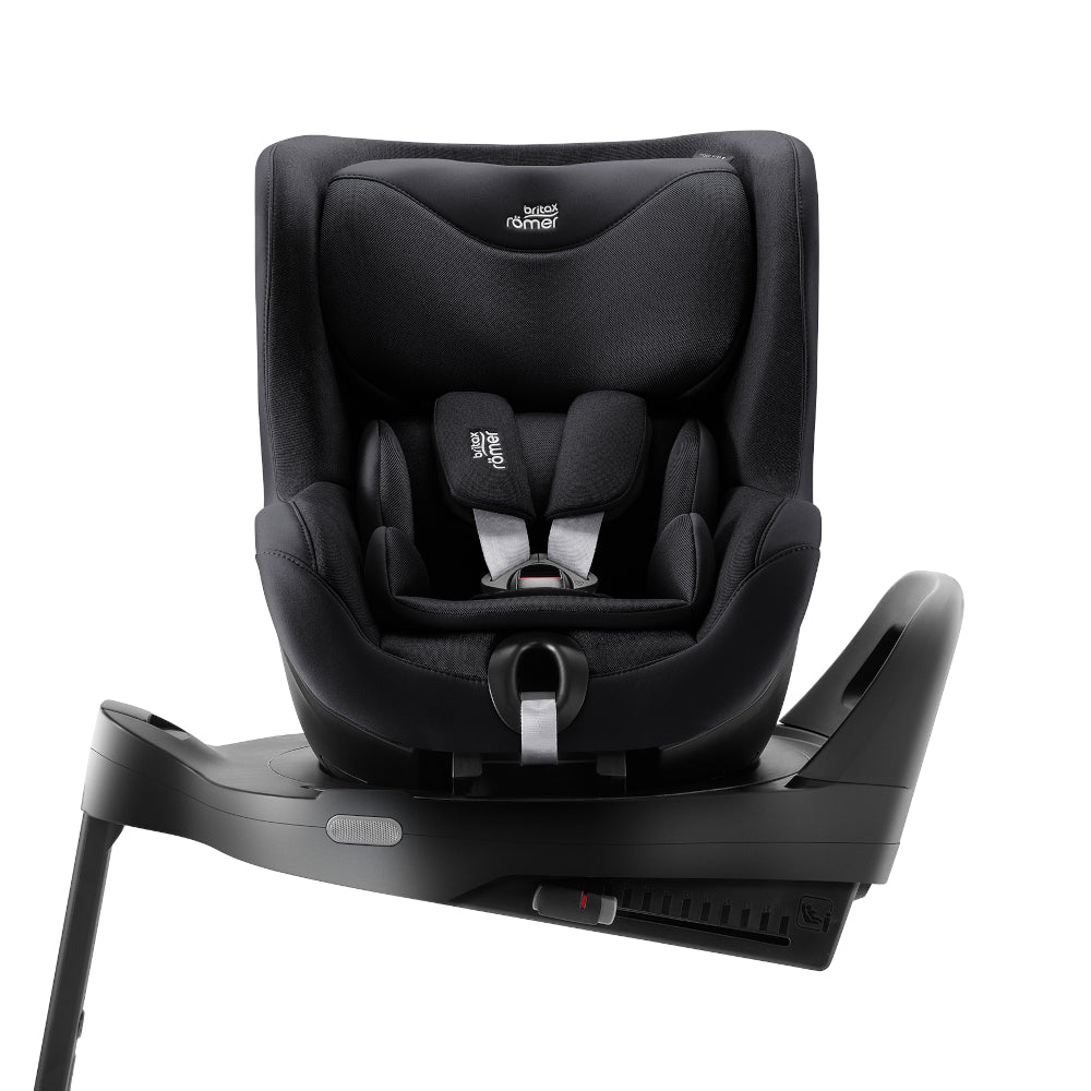 Britax-Römer Dualfix Pro M swivel rear facing ISOfix car seat in Carbon Black