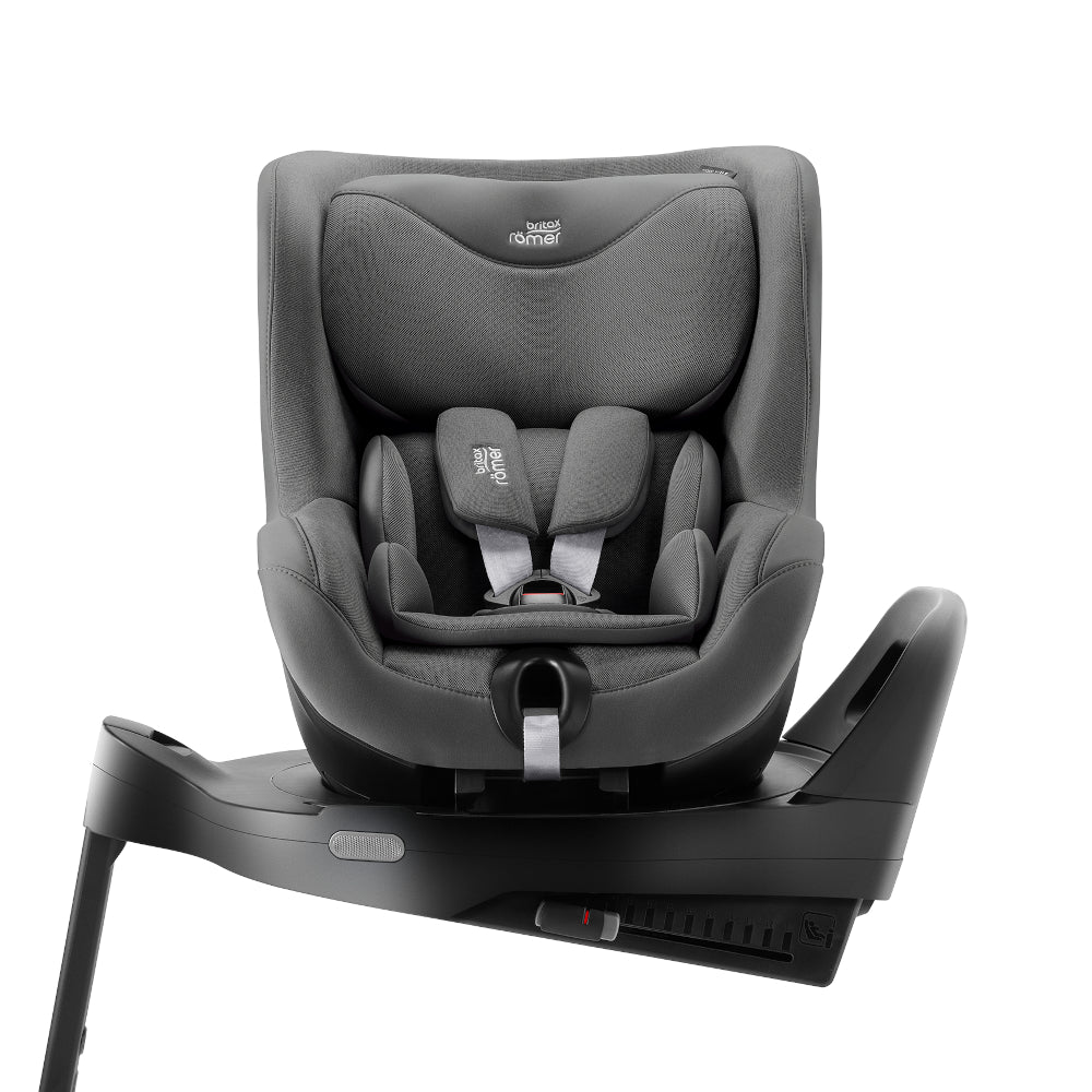 Britax-Römer Dualfix Pro M swivel rear facing ISOfix car seat in Mineral Grey