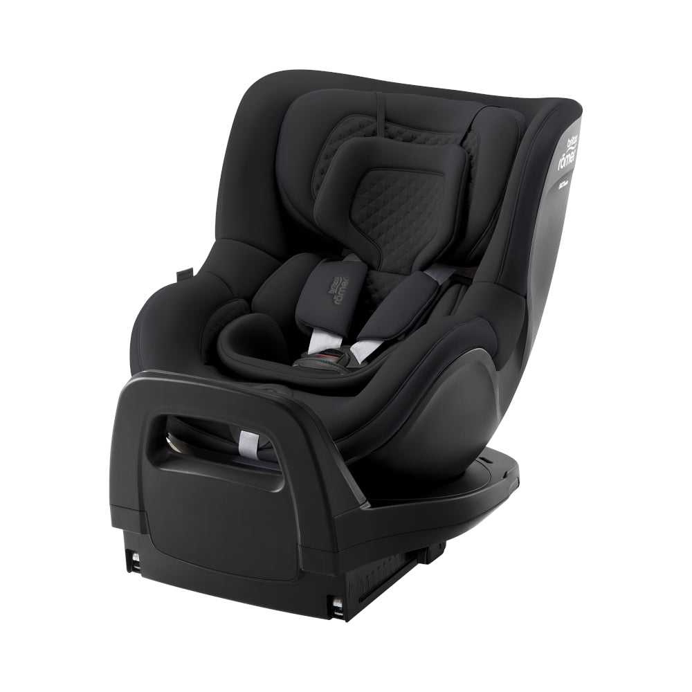 Britax-Römer Dualfix Pro M swivel rear facing ISOfix car seat in Onyx Black