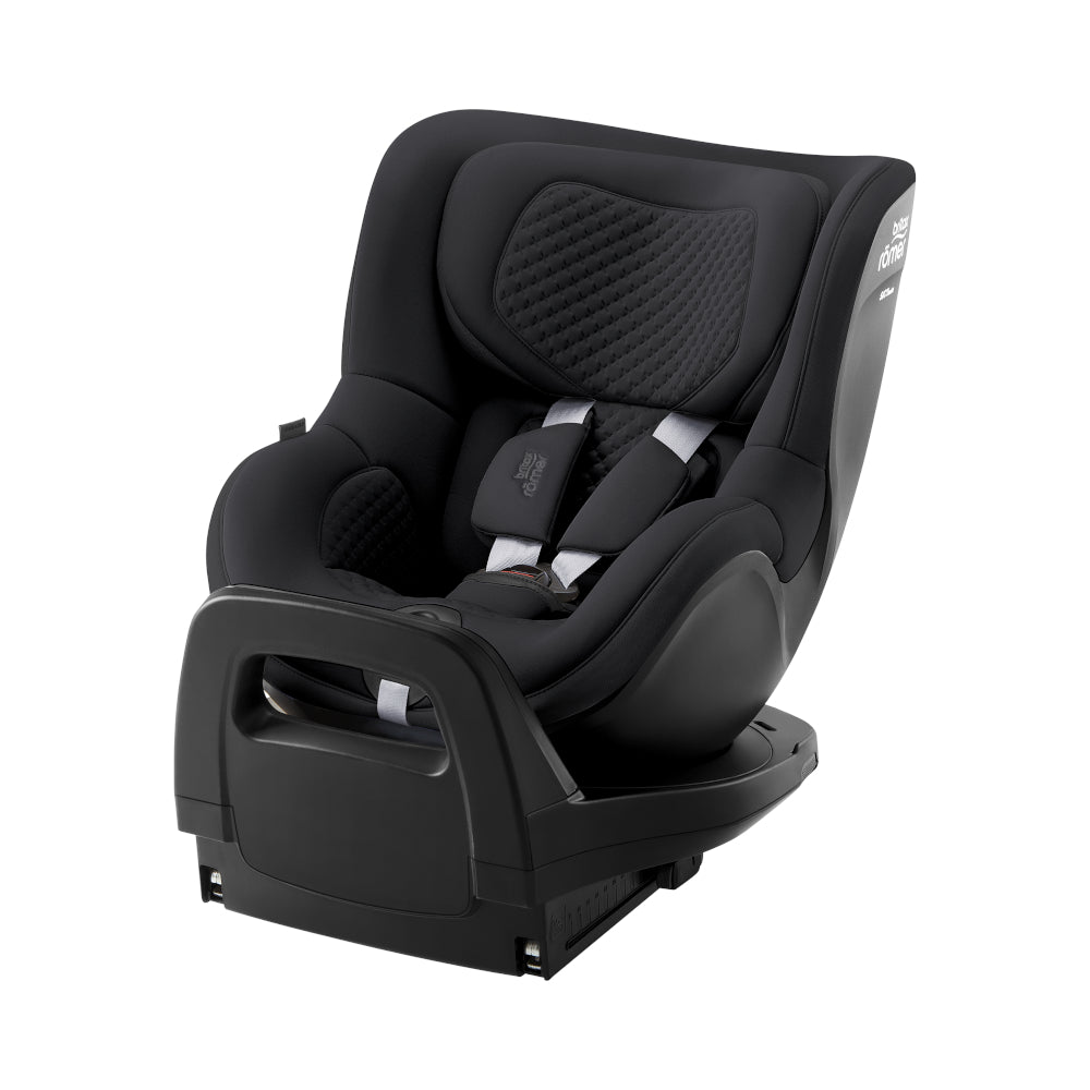 Britax-Römer Dualfix Pro M swivel rear facing ISOfix car seat in Onyx Black