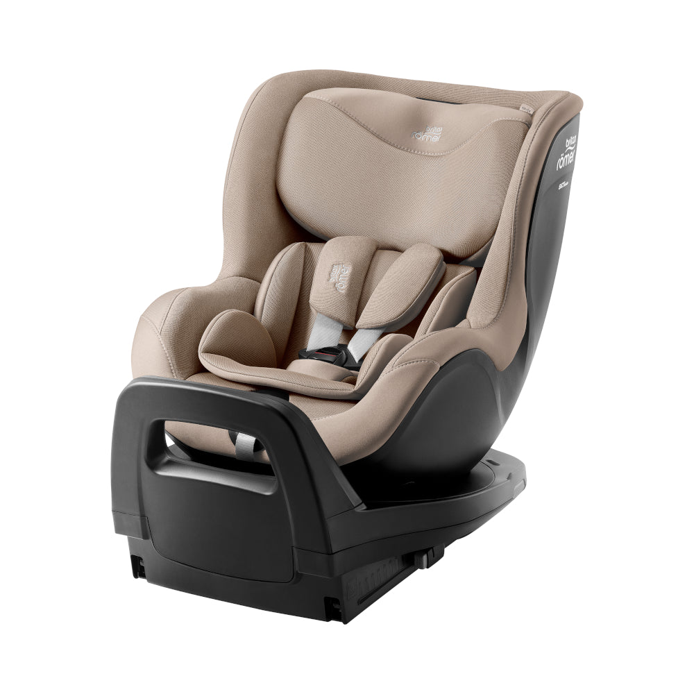 Britax-Römer Dualfix Pro M swivel rear facing ISOfix car seat in Teak