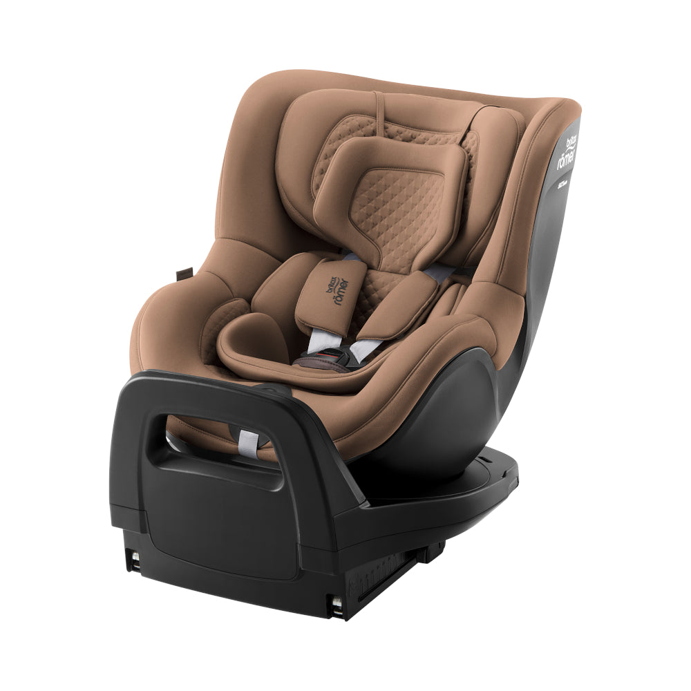 Britax-Römer Dualfix Pro M swivel rear facing ISOfix car seat in Warm Caramel