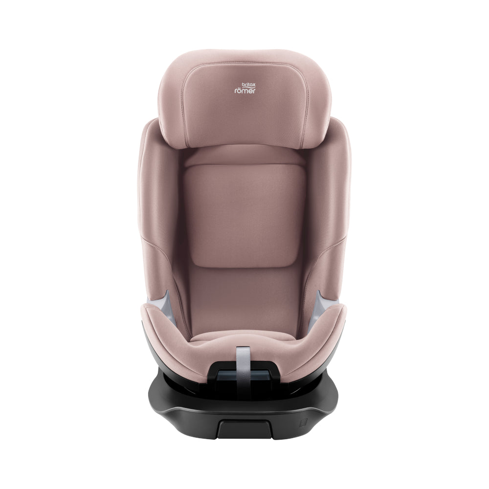 Britax-Römer Swivel ISOfix high back booster car seat in Dusty Rose