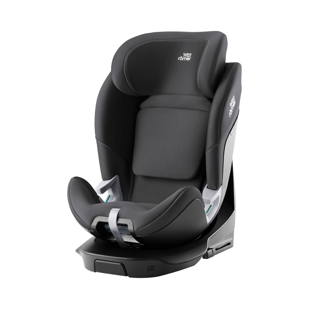 Britax-Römer Swivel ISOfix high back booster car seat in Midnight Grey