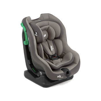 Joie Steadi R129 rear facing car seat in cobblestone grey