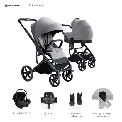 Avionaut Sirius + Pixel Pro 2.0c + IQ Orbit Base Bundle