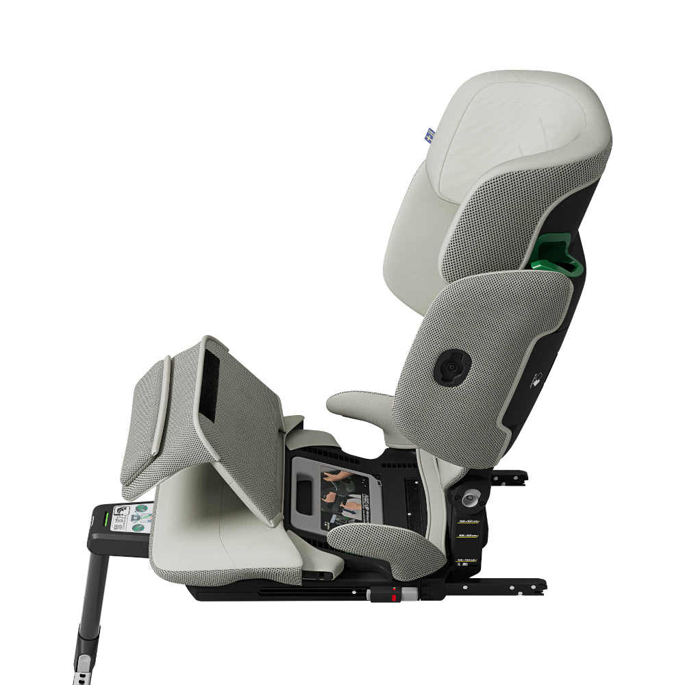 Axkid Up HIgh Back Booster Seat Beachgrass Beige