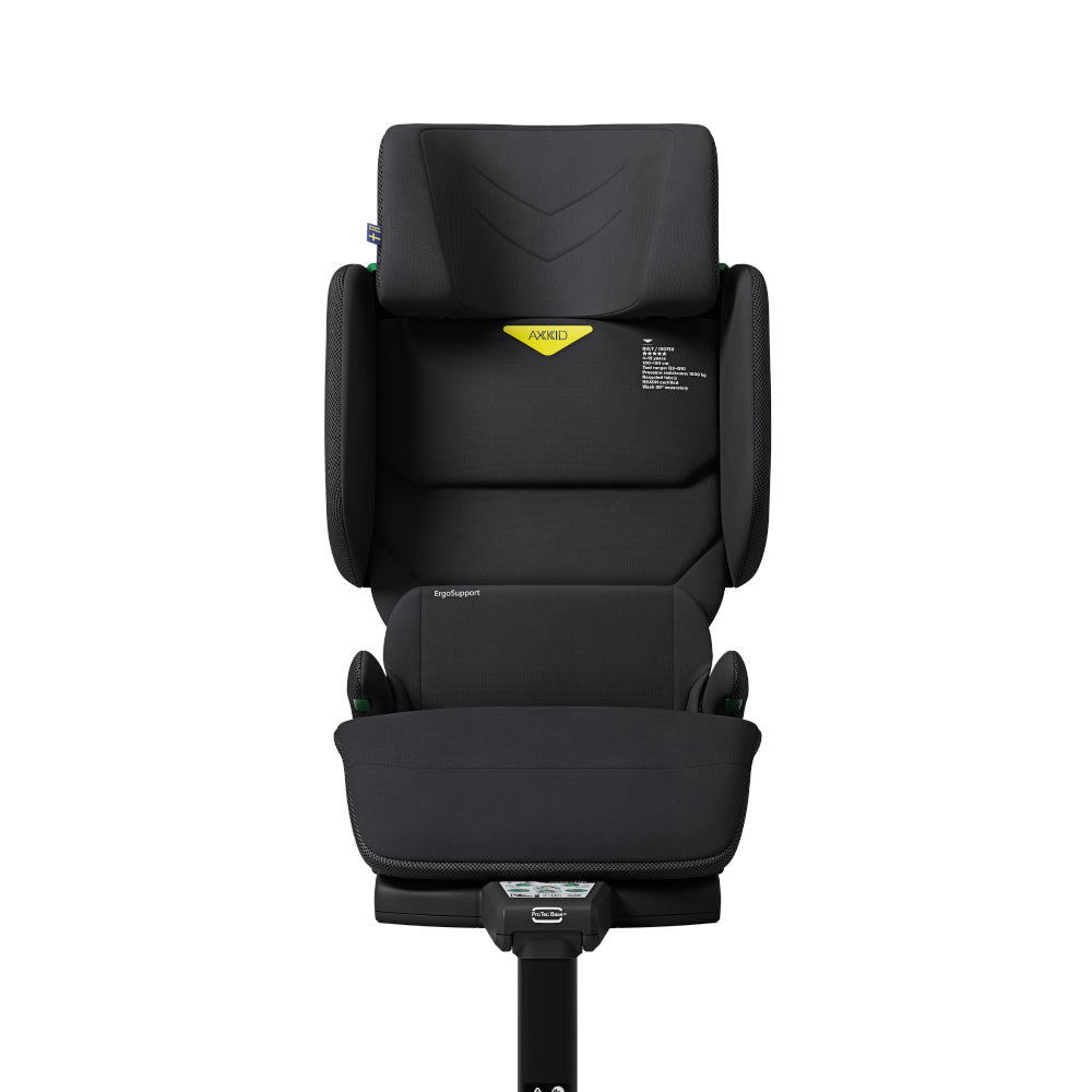 Axkid Up HIgh Back Booster Seat Coastal Storm Black