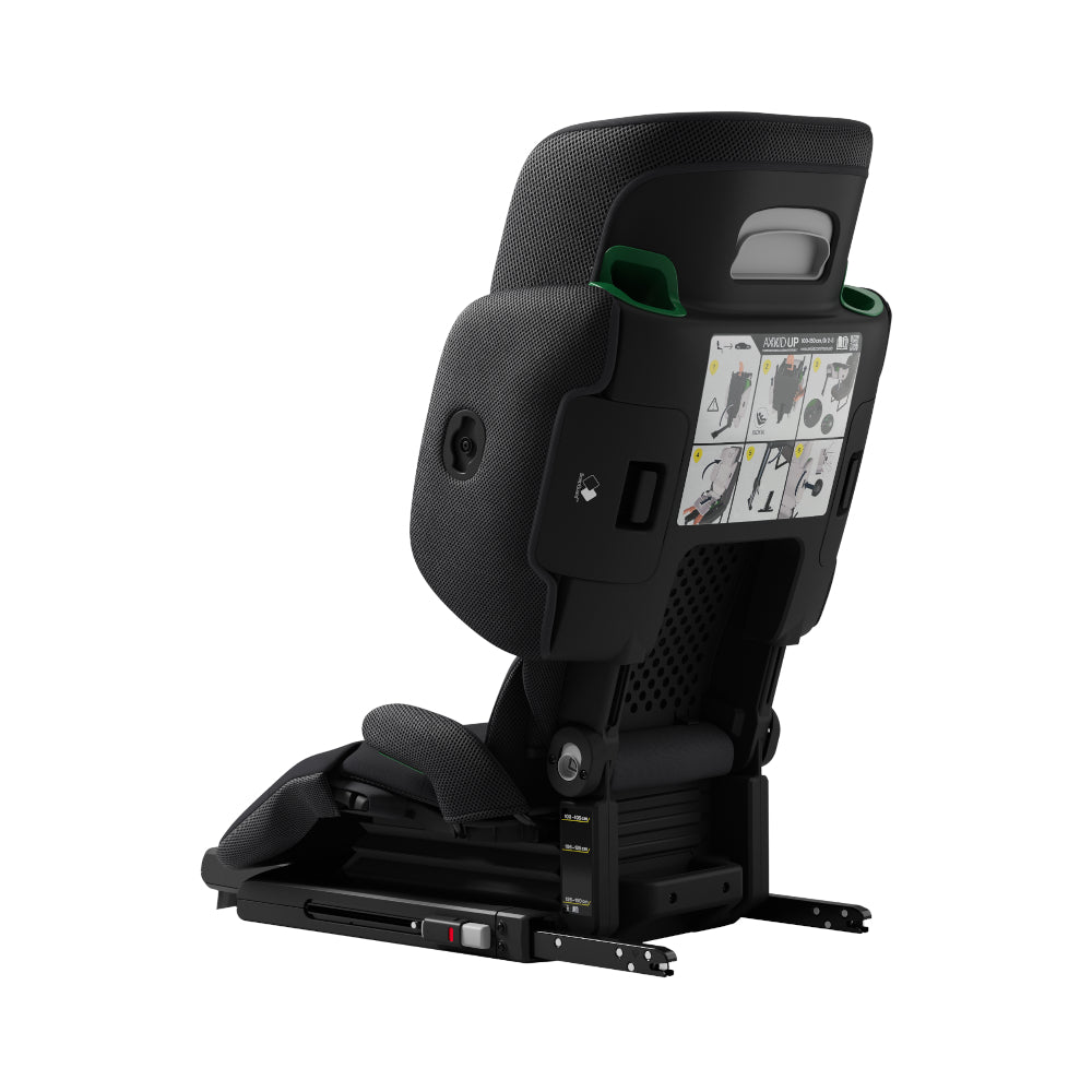 Axkid Up HIgh Back Booster Seat Coastal Storm Black