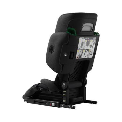 Axkid Up HIgh Back Booster Seat Coastal Storm Black