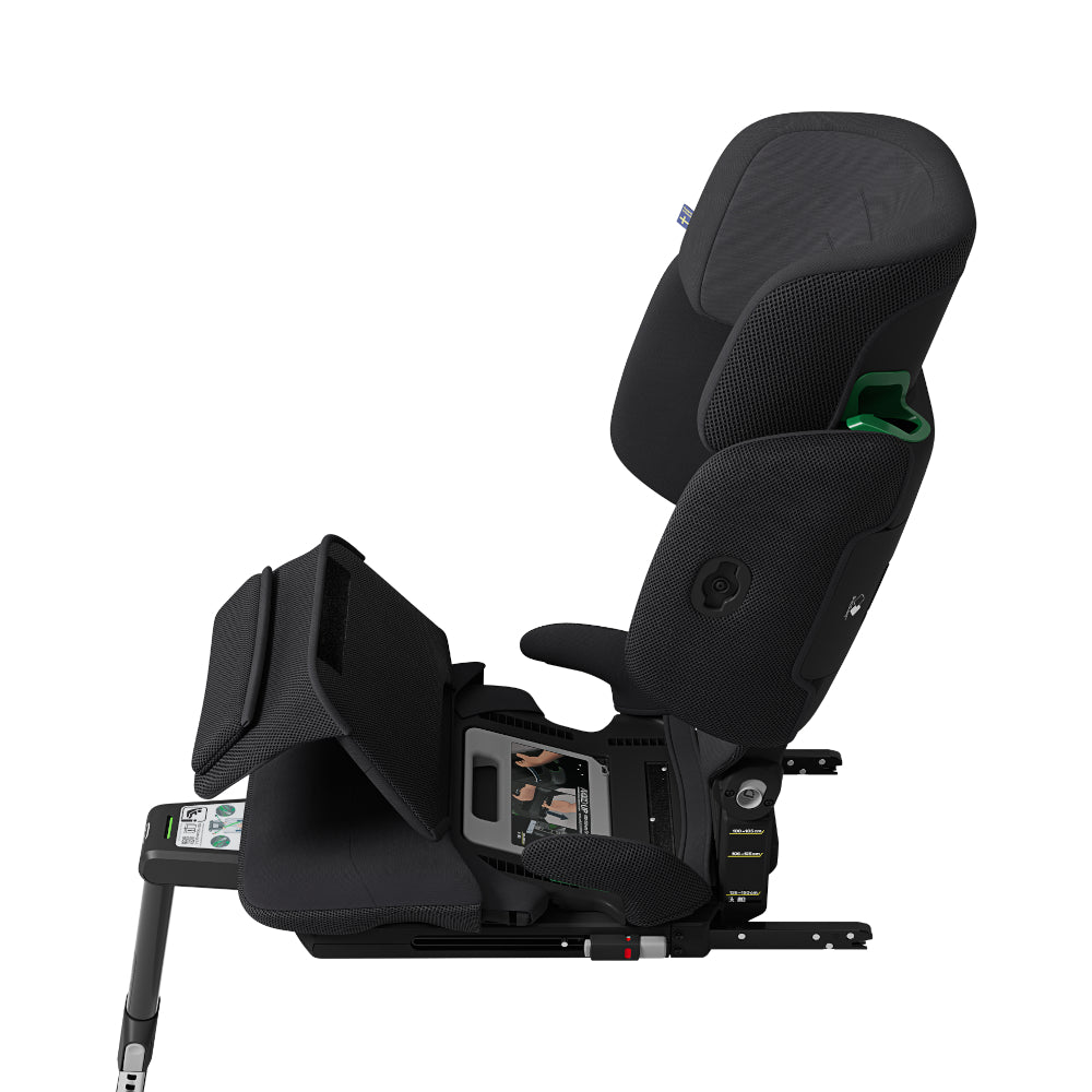 Axkid Up HIgh Back Booster Seat Coastal Storm Black
