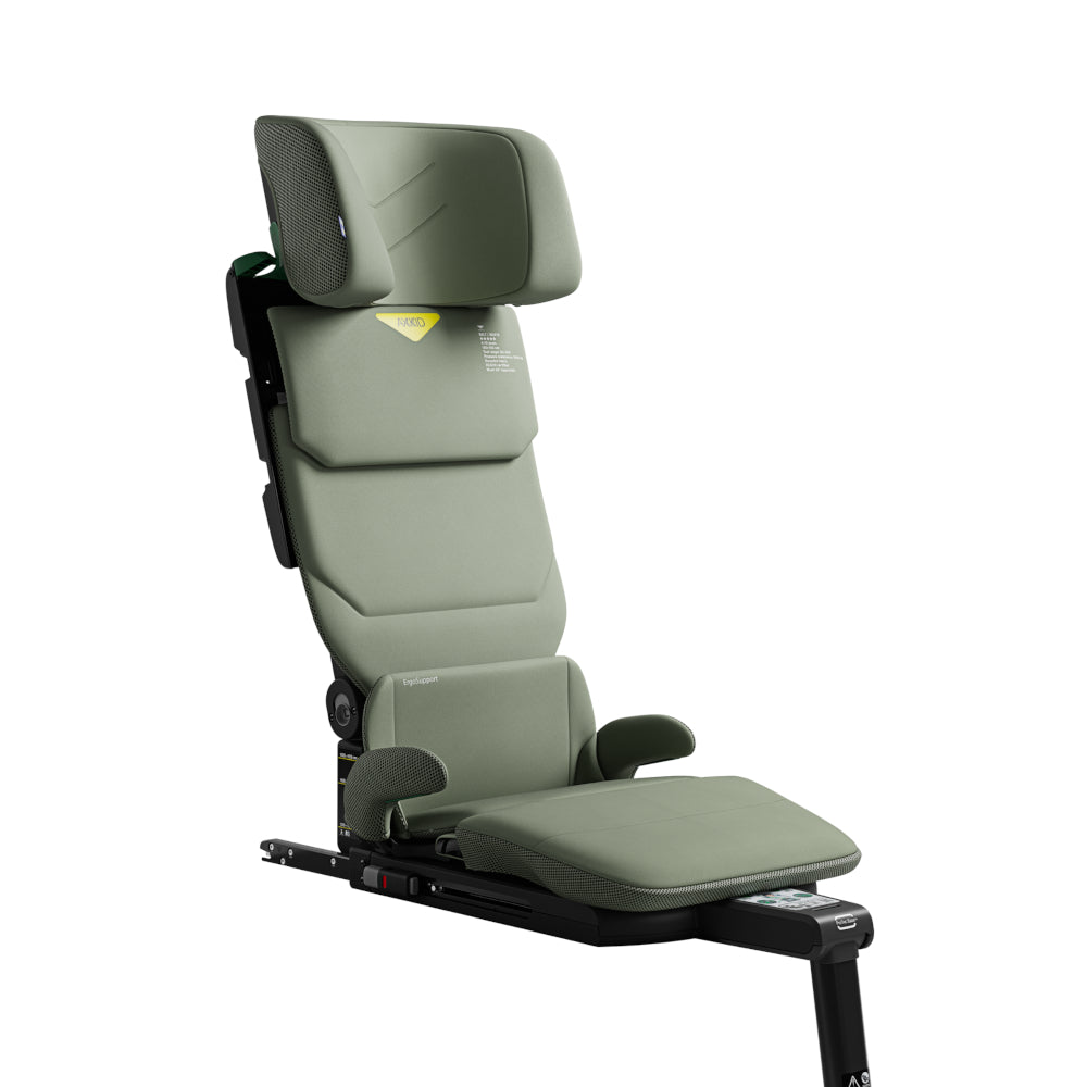 Axkid Up HIgh Back Booster Seat Nordic Bloom Green