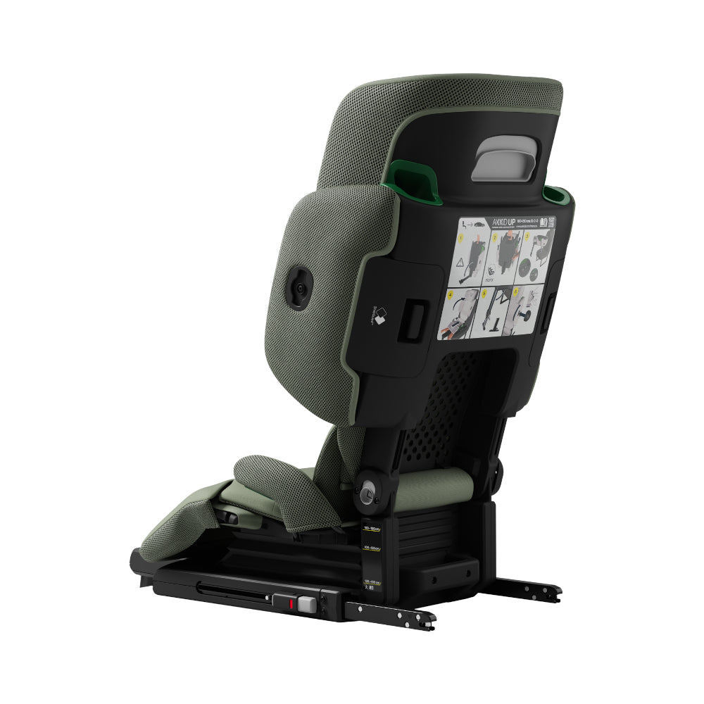 Axkid Up HIgh Back Booster Seat Nordic Bloom Green