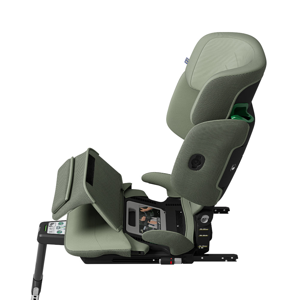 Axkid Up HIgh Back Booster Seat Nordic Bloom Green