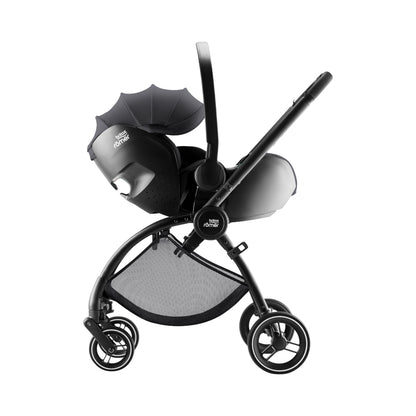 Britax Rio Travel System Stroller Baby-Safe Pro Car Seat Carbon Black