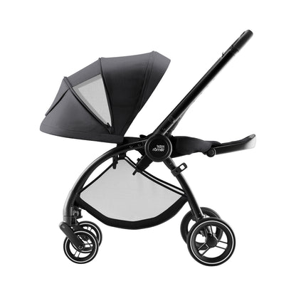 Britax Rio Travel System Stroller Carbon Black