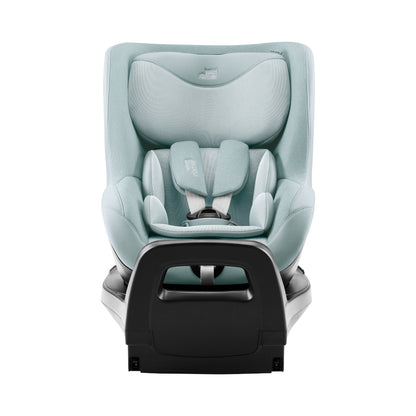 Britax-Römer Dualfix 5Z rear facing car seat in Harbor Blue on Vario 5Z ISOfix base