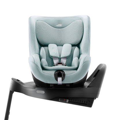 Britax-Römer Dualfix 5Z rear facing car seat in Harbor Blue on Vario 5Z ISOfix base