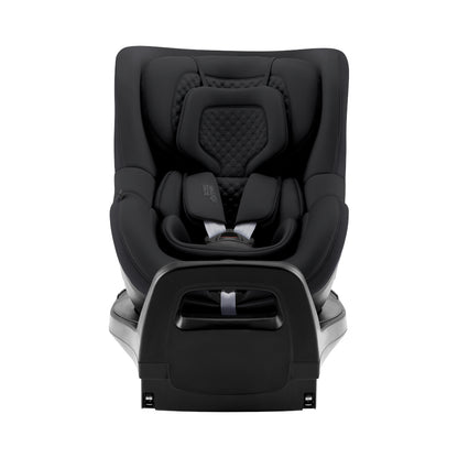 Britax-Römer Dualfix 5Z rear facing car seat in Onyx Black on Vario 5Z ISOfix base
