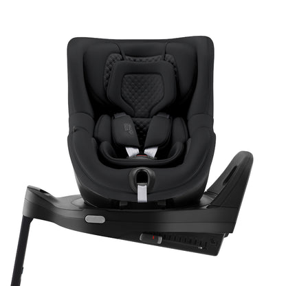 Britax-Römer Dualfix 5Z rear facing car seat in Onyx Black on Vario 5Z ISOfix base