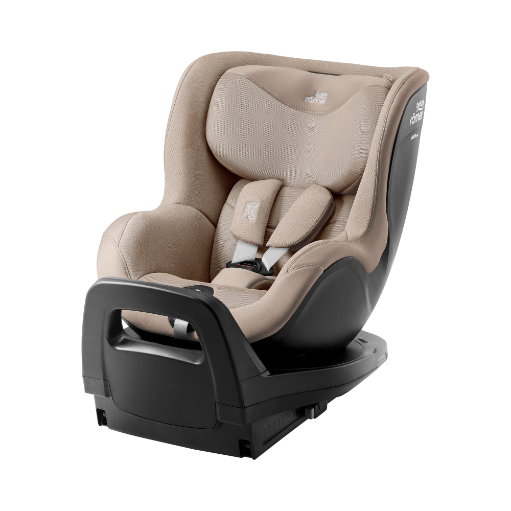 Britax-Römer Dualfix 5Z rear facing car seat in Teak on Vario 5Z ISOfix base