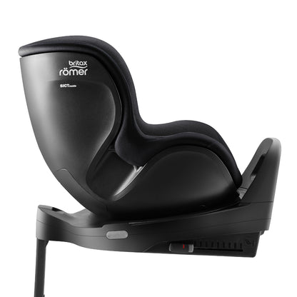 Britax-Römer Dualfix Pro M swivel rear facing ISOfix car seat in Carbon Black
