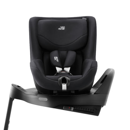 Britax-Römer Dualfix Pro M swivel rear facing ISOfix car seat in Deep Black