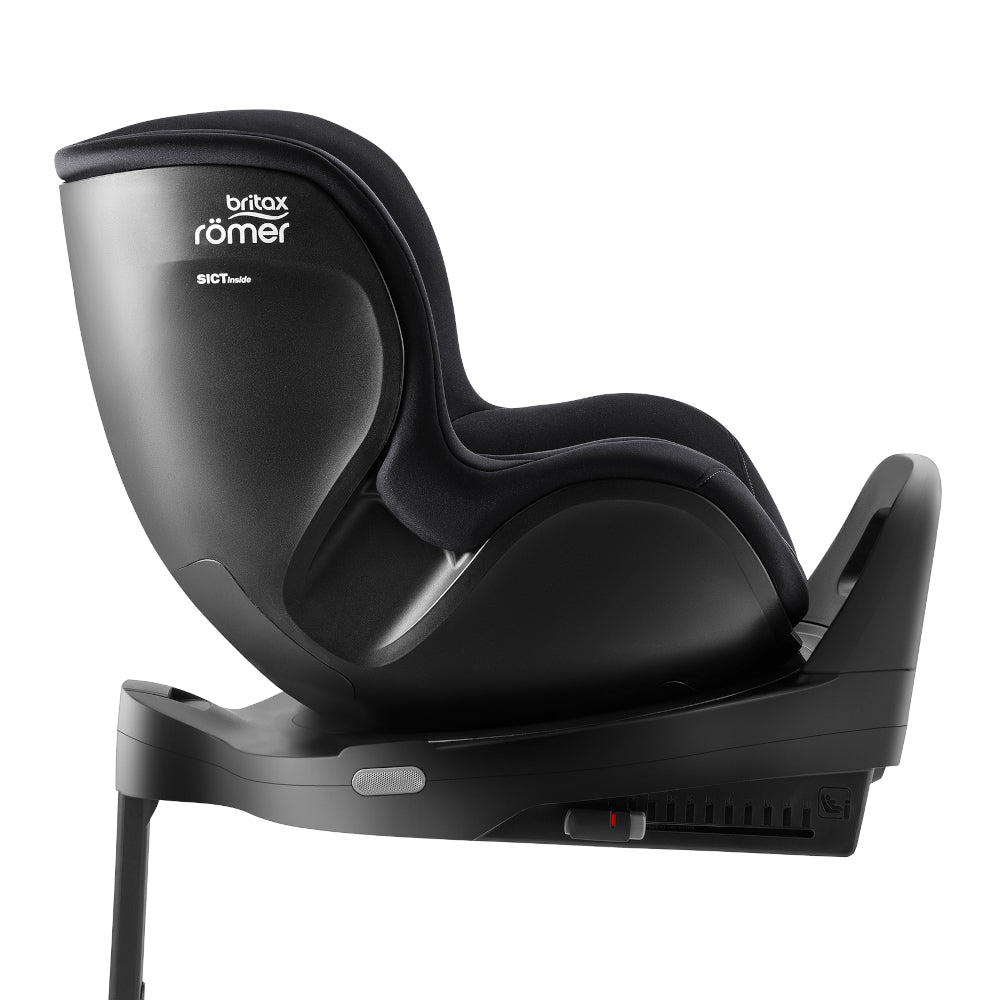 Britax-Römer Dualfix Pro M swivel rear facing ISOfix car seat in Deep Black