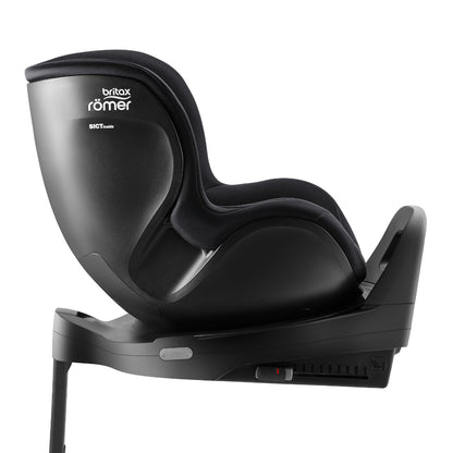 Britax-Römer Dualfix Pro M swivel rear facing ISOfix car seat in Deep Black
