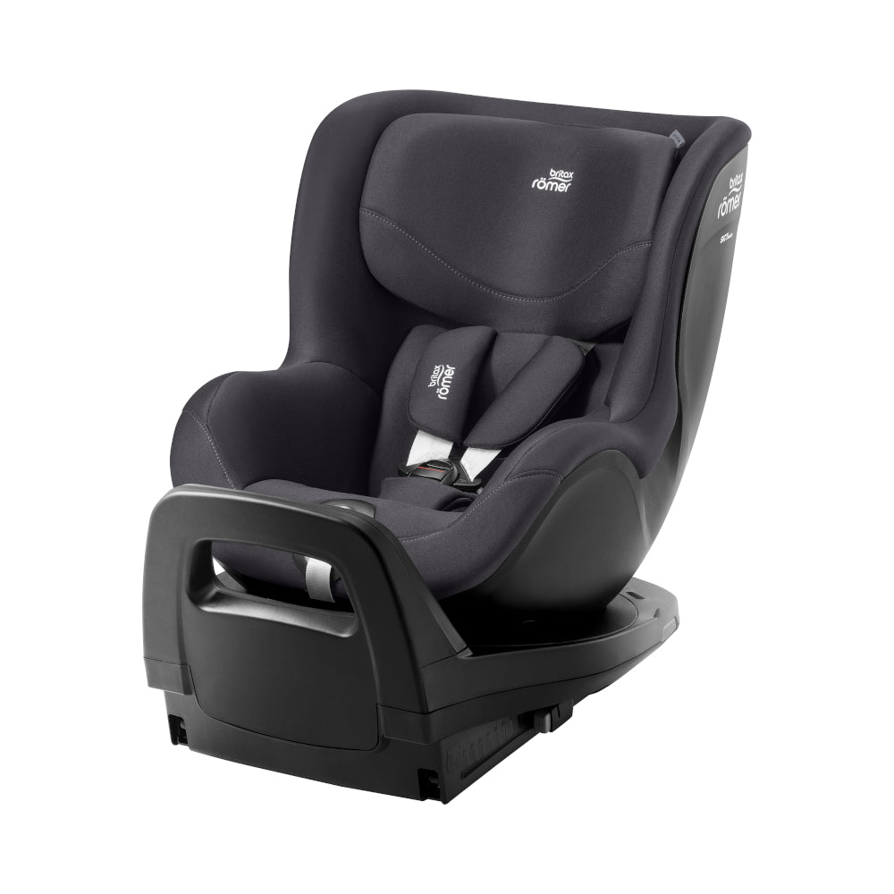 Britax-Römer Dualfix Pro M swivel rear facing car seat in deep grey