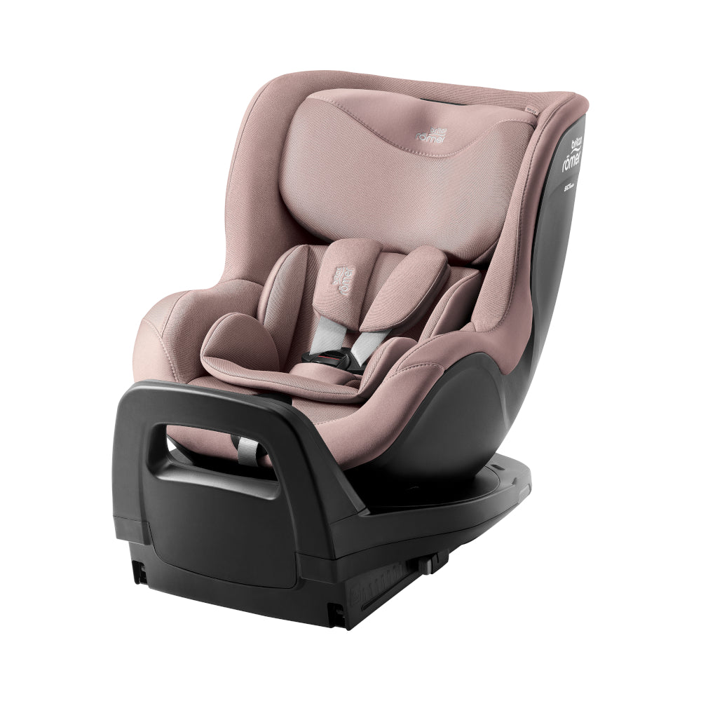 Britax-Römer Dualfix Pro M swivel rear facing ISOfix car seat in Dusty Rose