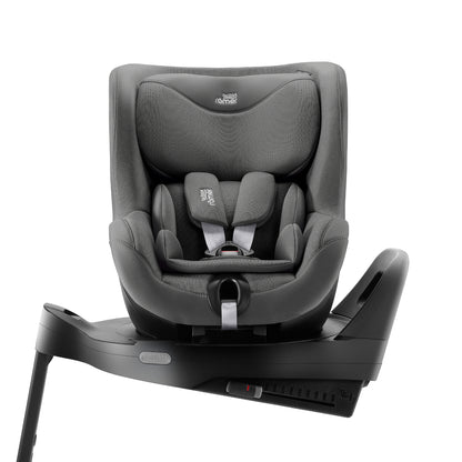 Britax-Römer Dualfix Pro M swivel rear facing ISOfix car seat in Mineral Grey