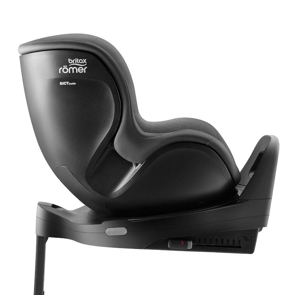 Britax-Römer Dualfix Pro M swivel rear facing ISOfix car seat in Mineral Grey