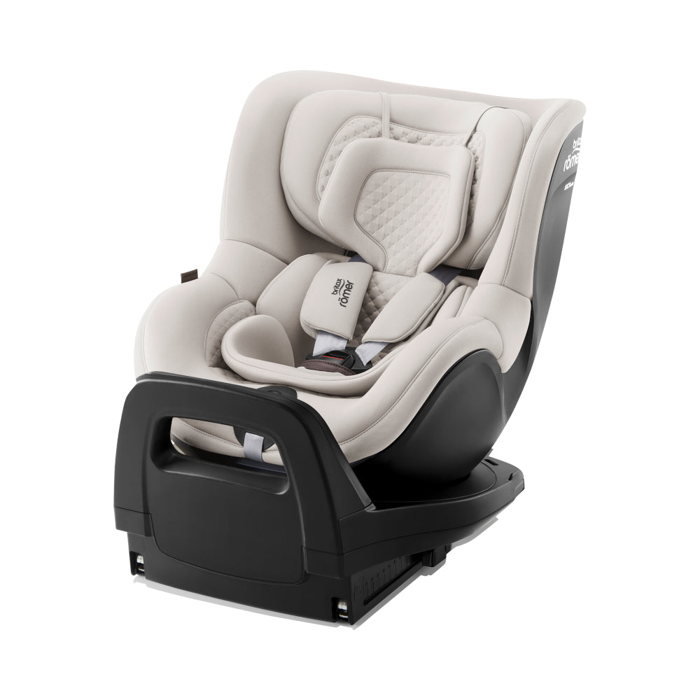 Britax-Römer Dualfix Pro M swivel rear facing ISOfix car seat in Soft Taupe