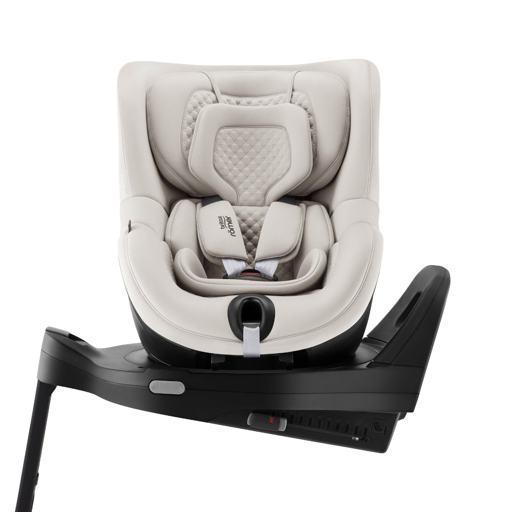 Britax-Römer Dualfix Pro M swivel rear facing ISOfix car seat in Soft Taupe