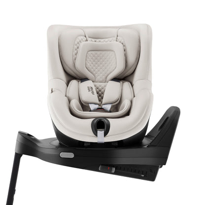 Britax-Römer Dualfix Pro M swivel rear facing ISOfix car seat in Soft Taupe