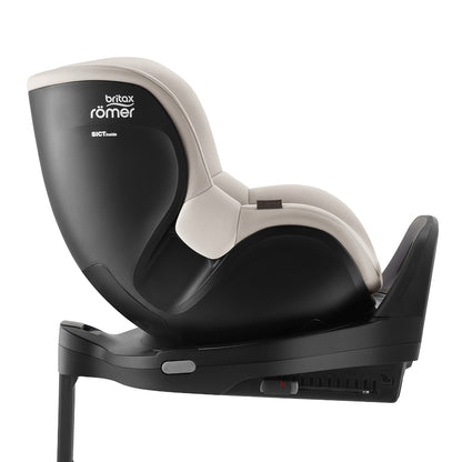 Britax-Römer Dualfix Pro M swivel rear facing ISOfix car seat in Soft Taupe
