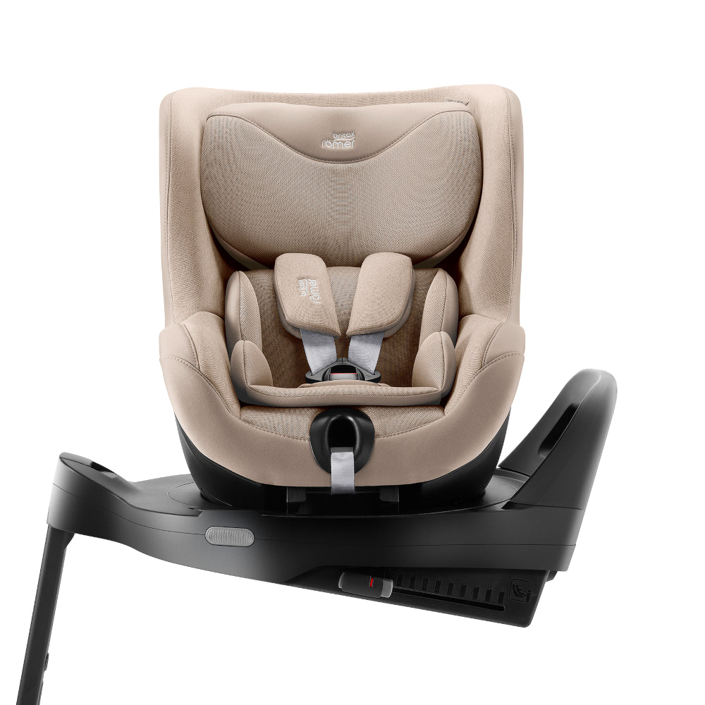 Britax-Römer Dualfix Pro M swivel rear facing ISOfix car seat in Teak