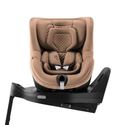 Britax-Römer Dualfix Pro M swivel rear facing ISOfix car seat in Warm Caramel
